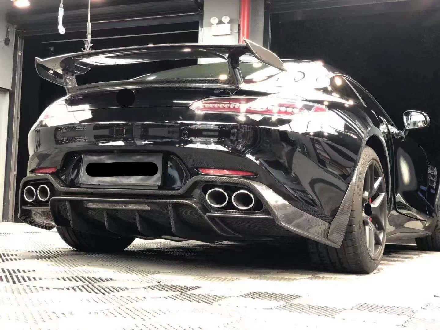 CARBON REAR DIFFUSER FOR MERCEDES BENZ AMG GT C190 2017+