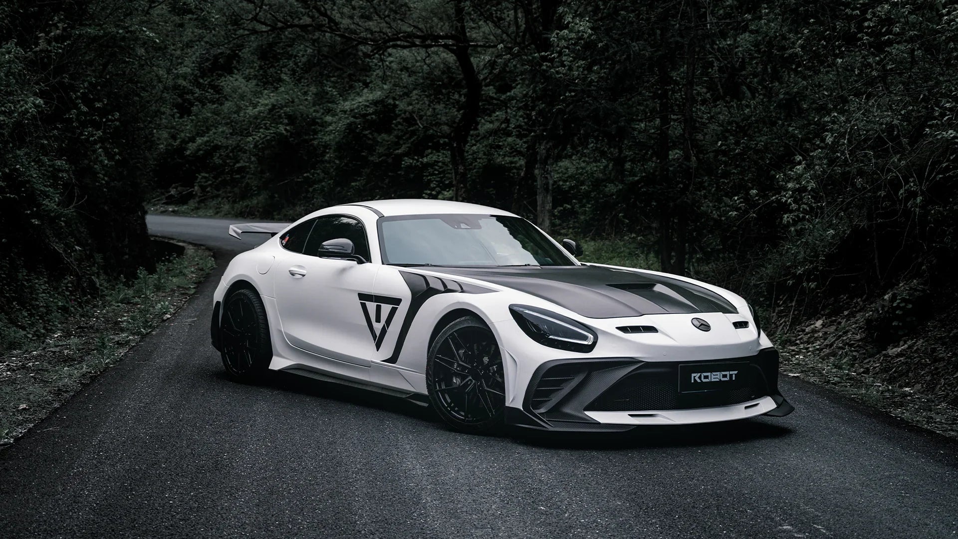 CARBON WIDE BODY KIT for MERCEDES BENZ AMG GT COUPE C190 2014 - 2021