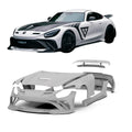 CARBON WIDE BODY KIT for MERCEDES BENZ AMG GT COUPE C190 2014 - 2021