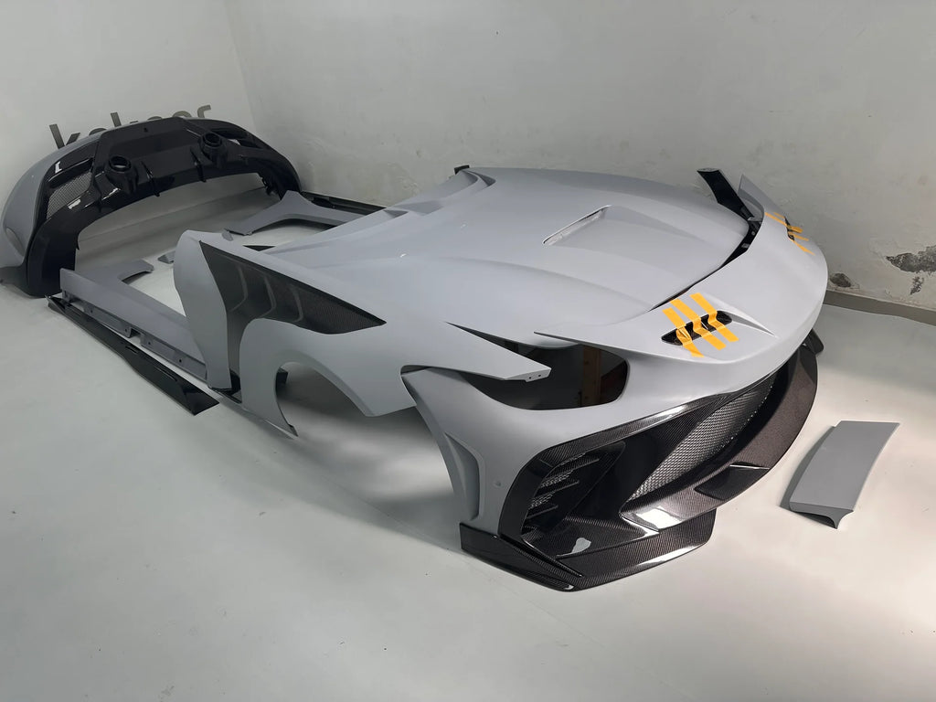 CARBON WIDE BODY KIT for MERCEDES BENZ AMG GT COUPE C190 2014 - 2021