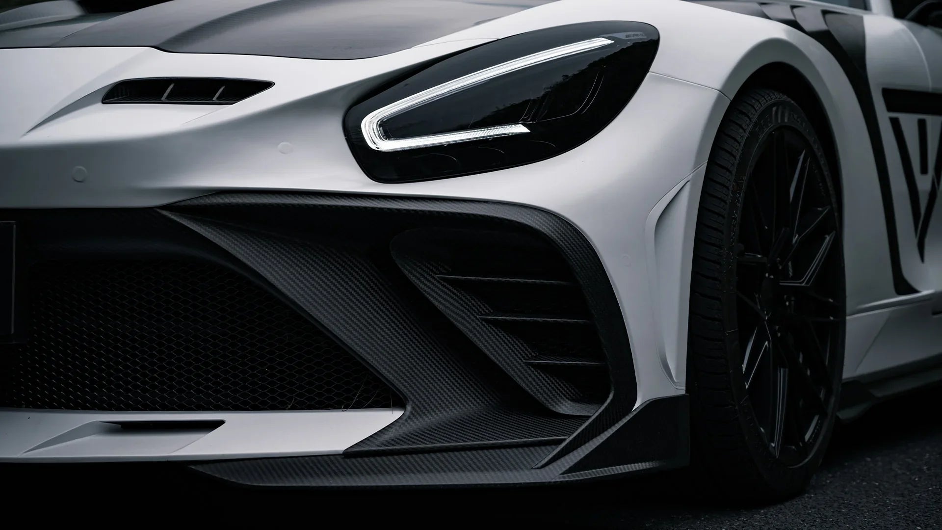 CARBON WIDE BODY KIT for MERCEDES BENZ AMG GT COUPE C190 2014 - 2021