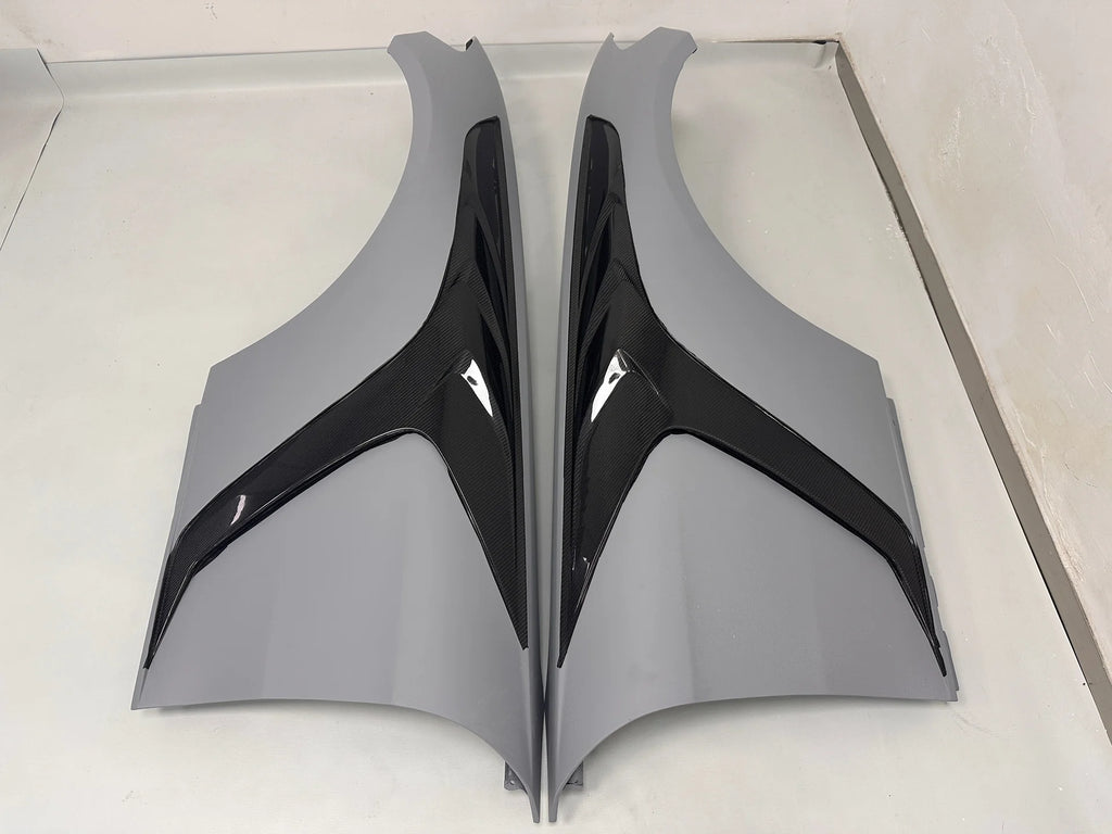 CARBON WIDE BODY KIT for MERCEDES BENZ AMG GT COUPE C190 2014 - 2021
