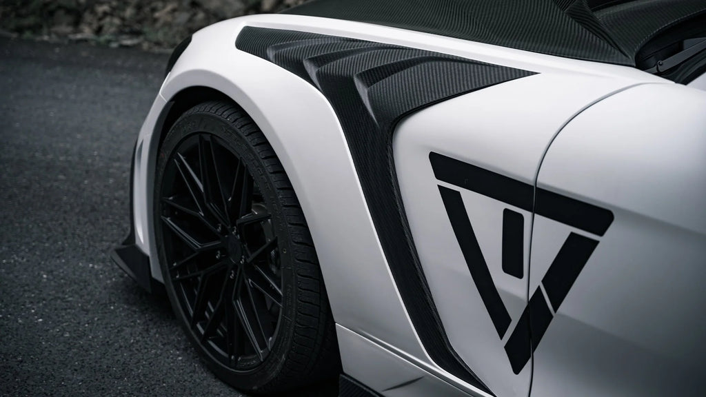 CARBON WIDE BODY KIT for MERCEDES BENZ AMG GT COUPE C190 2014 - 2021