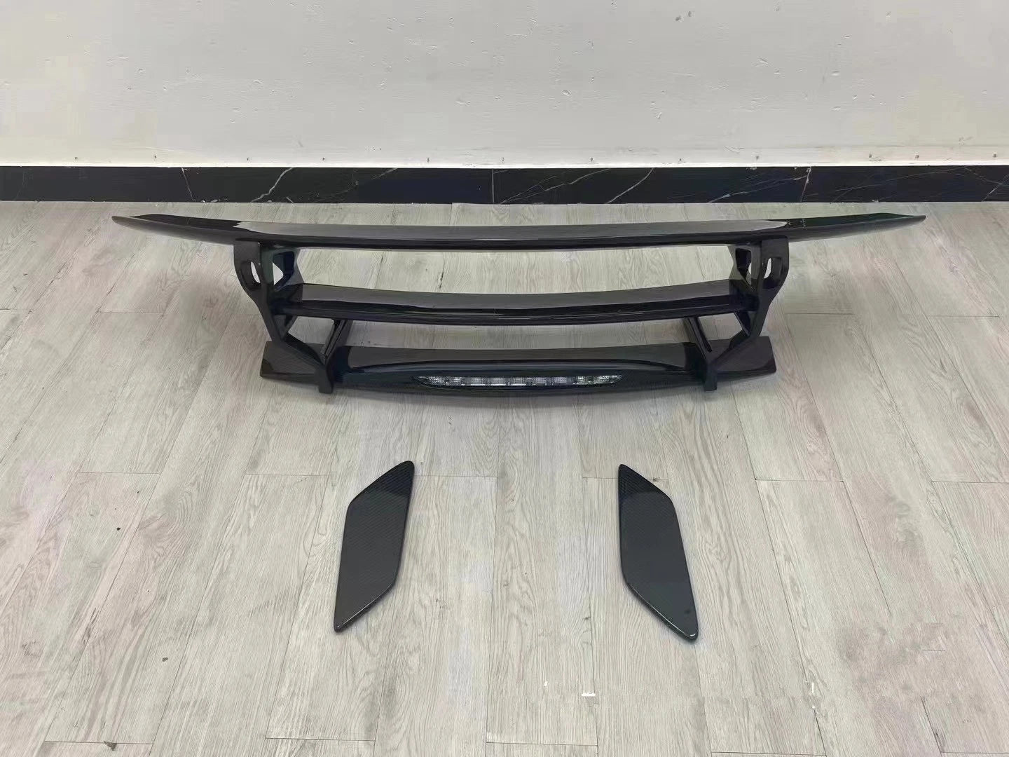 REAL CARBON FIBER REAR TRUNK SPOILER WING FOR MERCEDES BENZ AMG GT GTS BK STYLE