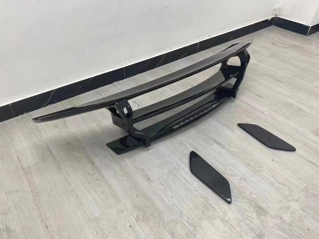 REAL CARBON FIBER REAR TRUNK SPOILER WING FOR MERCEDES BENZ AMG GT GTS BK STYLE