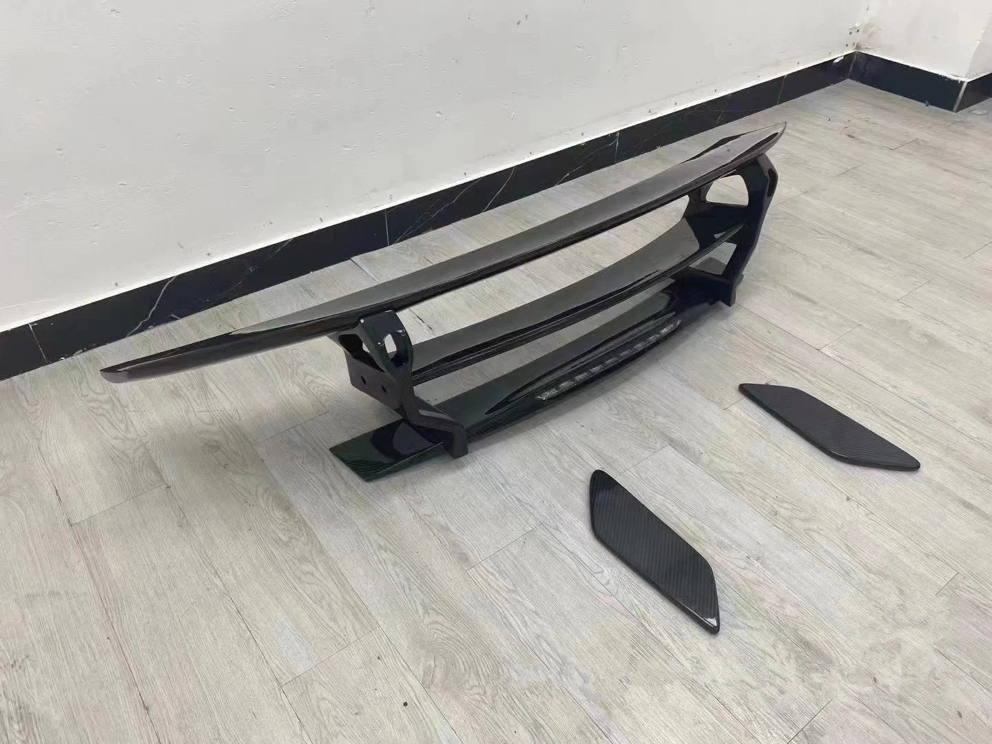 REAL CARBON FIBER REAR TRUNK SPOILER WING FOR MERCEDES BENZ AMG GT GTS BK STYLE