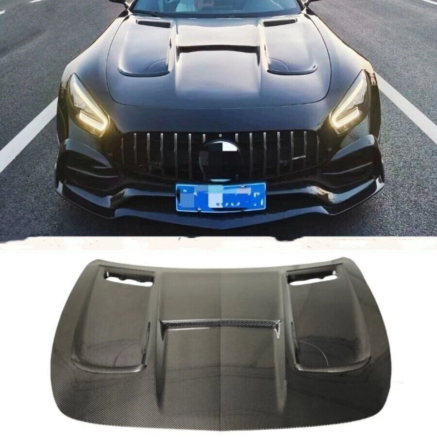 For Mercedes-Benz AMG GT GTR GTS GTC Dry Carbon Fiber BodyKit Hoods Panels Cover