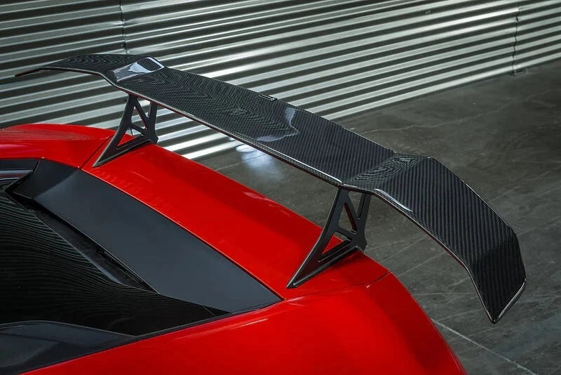 For Lamborghini Huracan LP580 LP610 Carbon Fiber Rear Wing Spoiler 2015 - 19