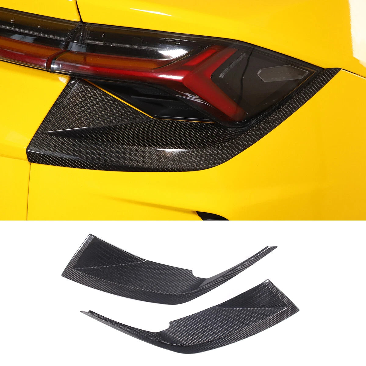 Real Carbon Fiber Exterior Full Cover Trim Set For Lamborghini URUS 2018-2021