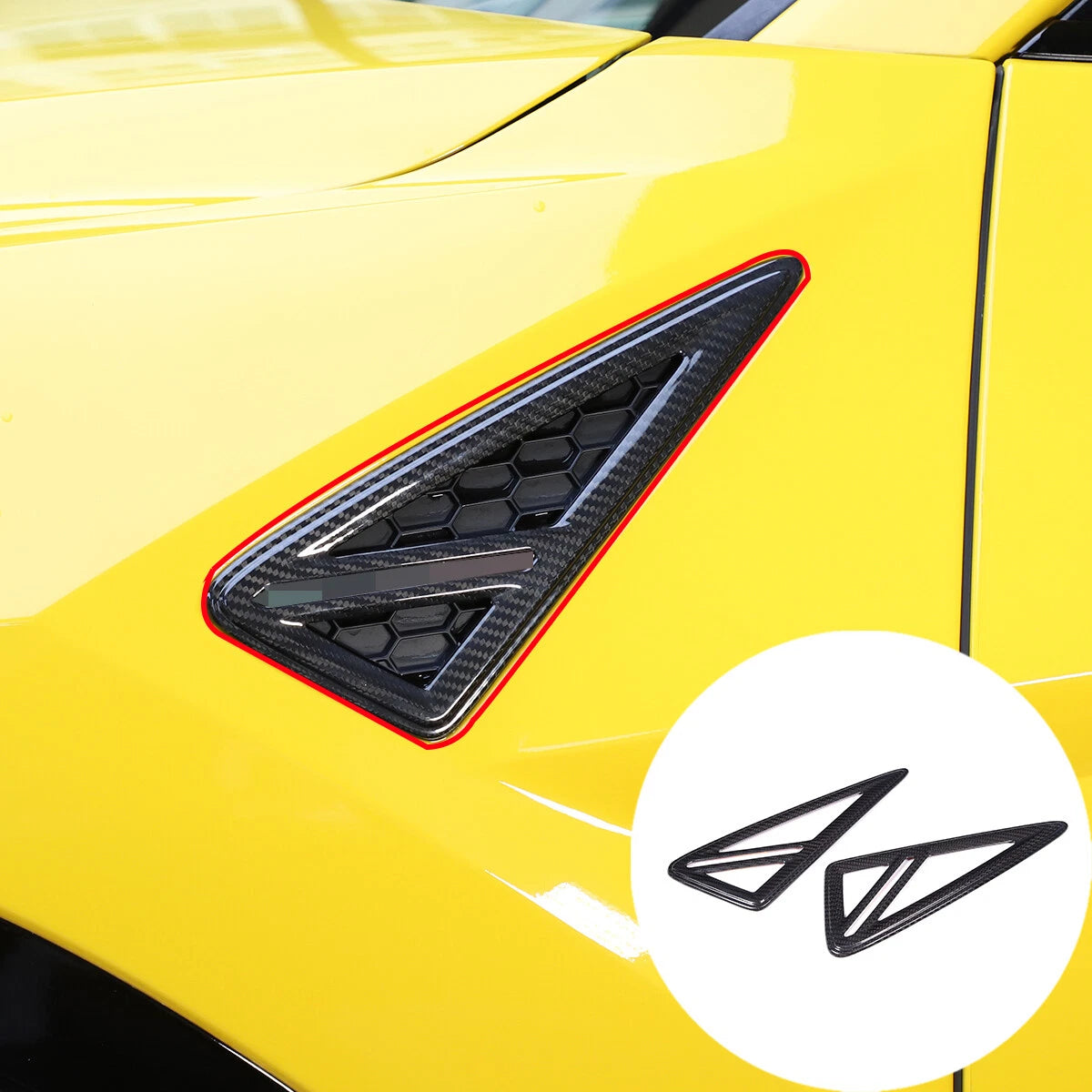 Real Carbon Fiber Exterior Full Cover Trim Set For Lamborghini URUS 2018-2021