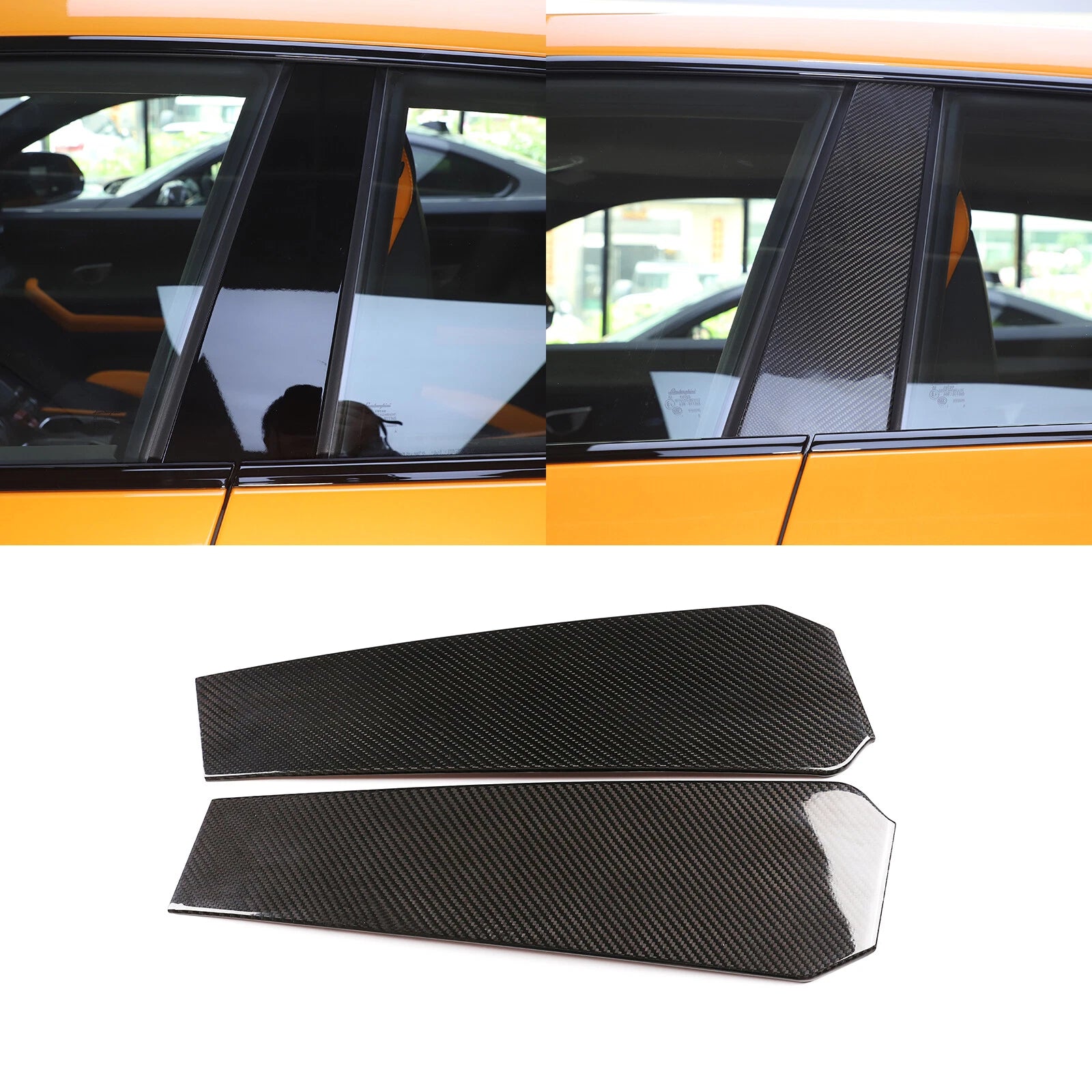 Real Carbon Fiber Exterior Full Cover Trim Set For Lamborghini URUS 2018-2021