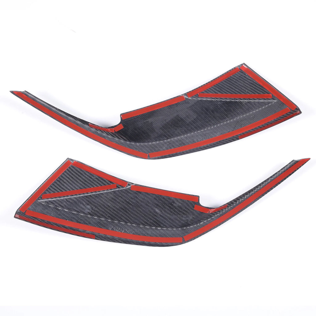 Forged Carbon Fiber Rear Tail Light Lamp Cover Trim For Lamborghni URUS 2018-23